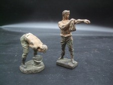 Lineol Soldaten bei der