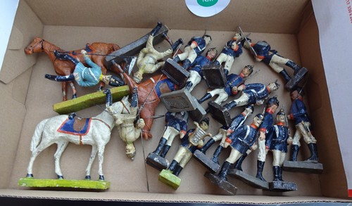 Original lineol soldaten - ,