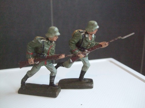 Lineol soldaten mit gewehr - mit,