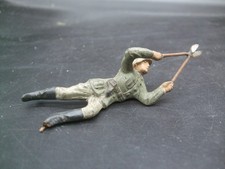 Lineol Soldat liegend mit