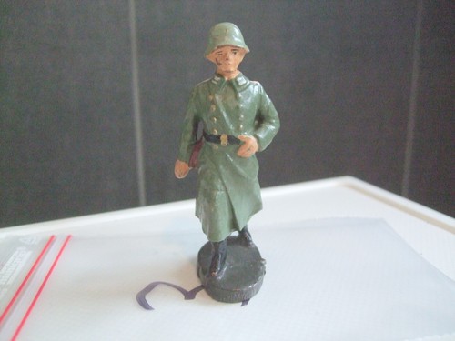 Elastolin soldat mantel - soldat,